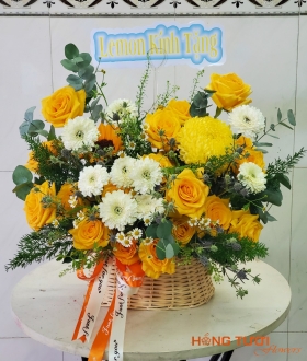 Giỏ Hoa 18