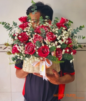 Giỏ Hoa 21
