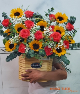 Hộp Hoa 09