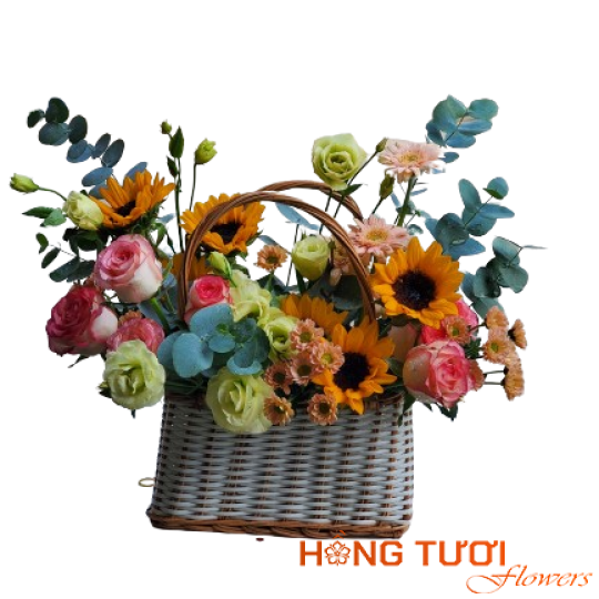 Giỏ Hoa 04