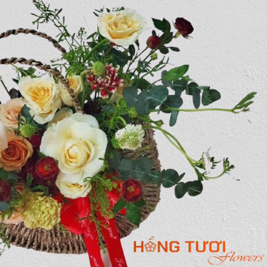 Giỏ Hoa 06
