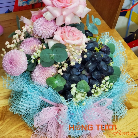 Giỏ Hoa Trái Cây 01