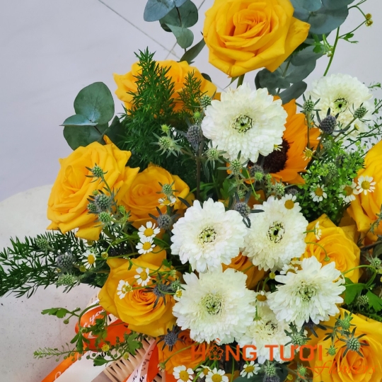 Giỏ Hoa 18