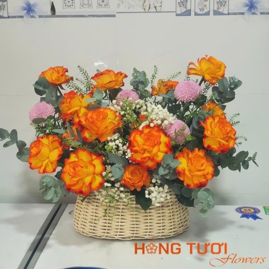 GIỏ Hoa 26